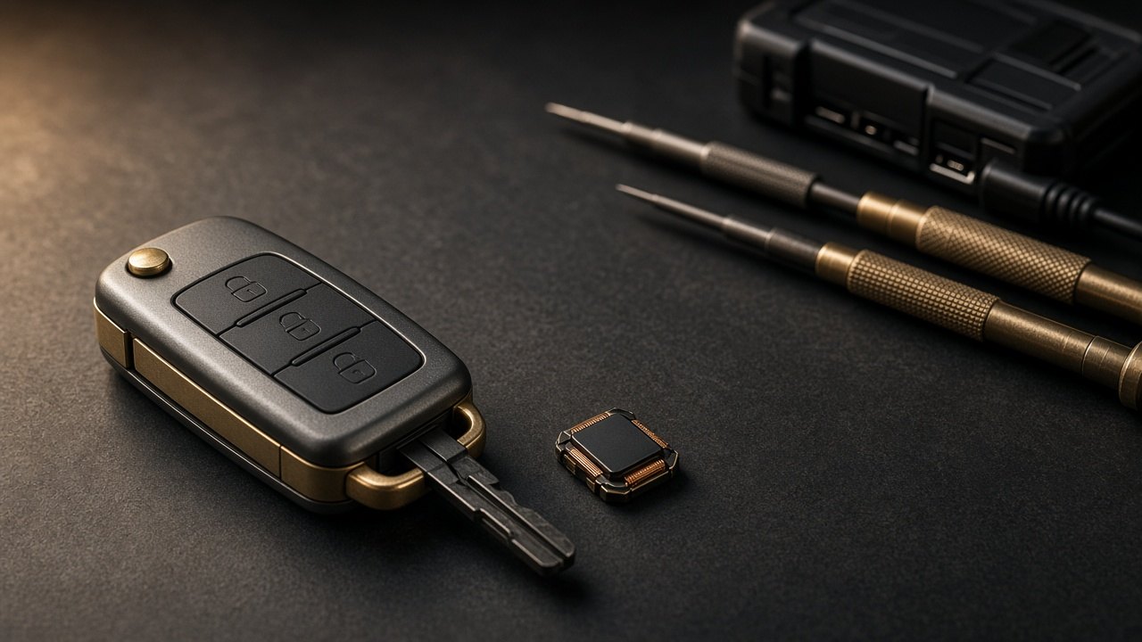 Изготовление автомобильного ключа с чипом в мастерской KeyCar